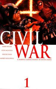 Civil War – Mark Millar et Steve McNiven civil-war-1-cover