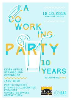 Jeudi 15 Octobre: les espaces de coworking fêtent les 10 ans du coworking