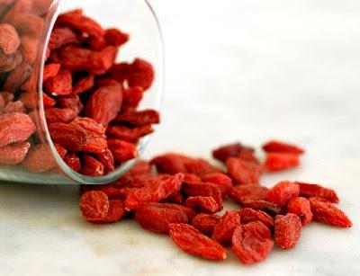 Baies de Goji; le ''superfruit''. Baies de Goji; le ''superfruit''.