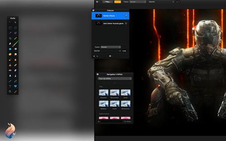 Split Screen: Fantastical et Pixelmator se partagent la vue! Split Screen: Fantastical et Pixelmator se partagent la vue!
