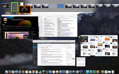 Split Screen: Fantastical et Pixelmator se partagent la vue! Split Screen: Fantastical et Pixelmator se partagent la vue!