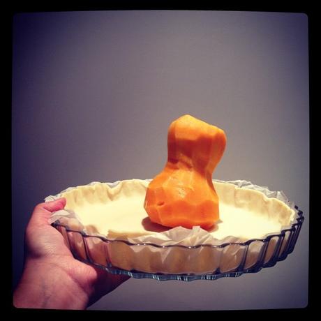 Bio, bon ou local : mes réflexions sur le bien manger #mercredisgourmands Tarte au potimarron bio (c) D'une île à Paris