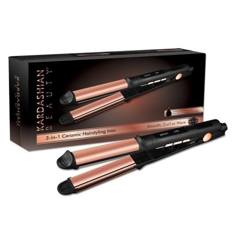 Mon avis sur la gamme de produits capillaires Kardashian Beauty Lisseur boucleur Kardashian Beauty