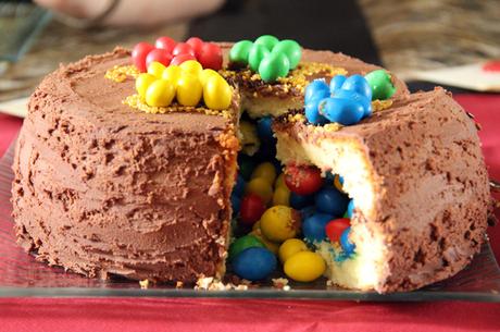 Un anniversaire sur le thème d’Harry Potter gateau_surprise_poudlard_m&ms_harry_potter