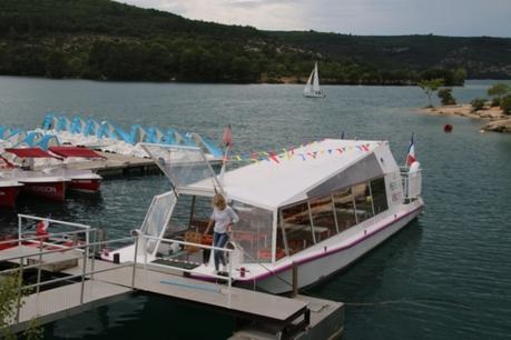 Hydrobus électrique La Perle du Verdon Hydrobus électrique La Perle du Verdon