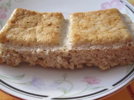 Gâteau aux pommes et aux flocons d'avoine