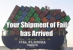 Volkswagen, ce coupable qui en cache un autre Shipment of fail !
