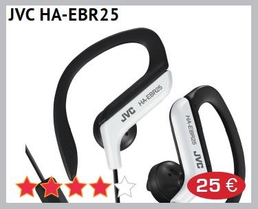 On-zegreen vous propose 11 écouteurs pour le sport app JVC HA EBR25