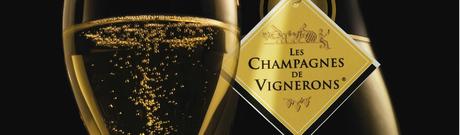 Brochette de gambas et topinambours à la citronnelle sur réduction de crustacés crémée à la vanille de Tahiti CHAMPAGNES VIGNERONS