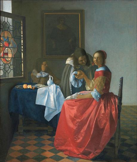 1660 la jeune fille au verre de vin