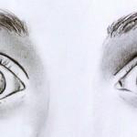 dessin de yeux