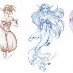 dessin d elfe dessin d elfe