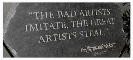 Je vous livre mes Meilleurs Secrets en Web Marketing – 1h de vidéo pablo-picasso-banksy-quote