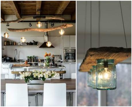 Envie de… bois flotté ! intérieur lampe