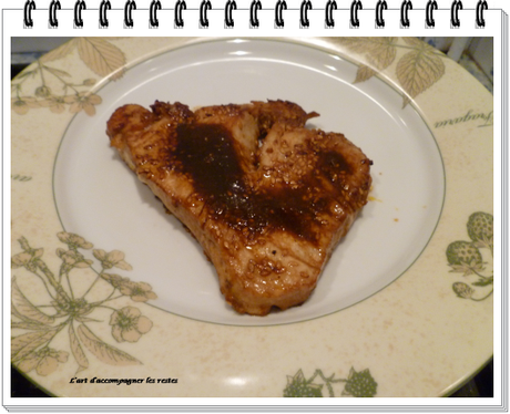Thon grillé au sésame Thon grillé au sésame2