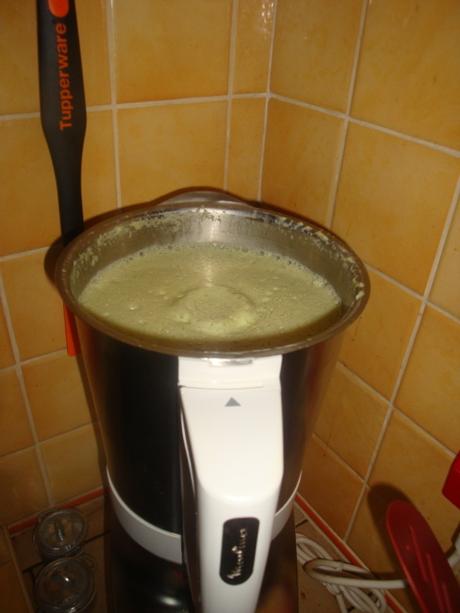 Soupe de courgettes à la vache qui rit Soupe de courgettes à la vache qui rit