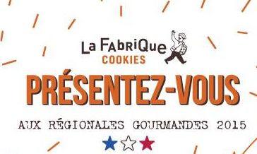 Pour les Régionales Gourmandes, je propose les cookies au chocolat et à la violette de Toulouse