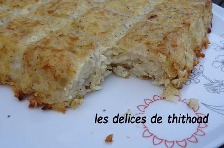 gâteau de pommes de terre aux oignons gâteau de pommes de terre aux oignons