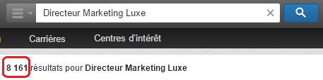 Linkedin exemple de recherche Linkedin exemple de recherche
