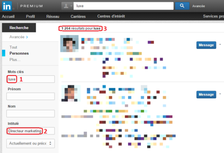Linkedin recherche avancée Linkedin recherche avancée