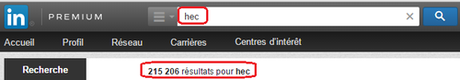 Linkedin recherche HEC Linkedin recherche HEC
