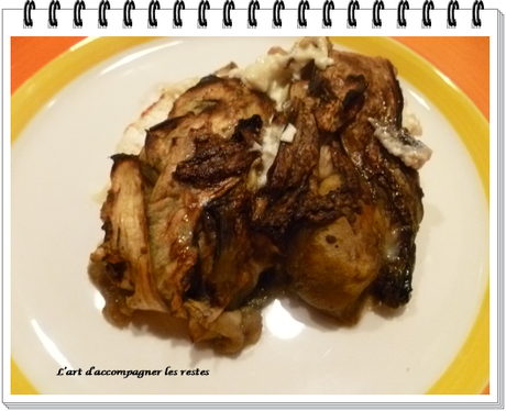 Aubergine farcie au chèvre Aubergine farcie au chèvre2