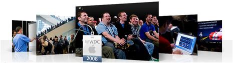 Tableau des sessions du WWDC 2008