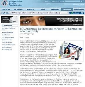 TSA Announces Enhancements to Airport ID Requirements to Increase Safety