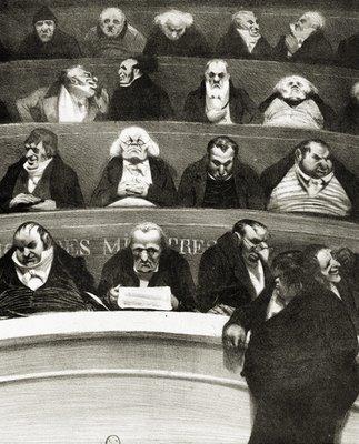 Daumier - les pierres se moquent!
