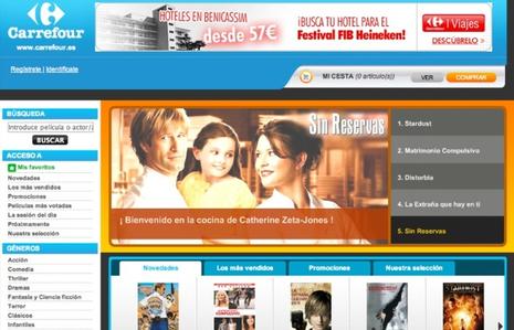 Carrefour lance son offre de VOD Carrefour lance son offre de VOD