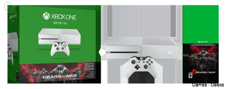 xboxone 500gbconsole harbor aoc groupshot rgb Bundle Xbox One de la semaine n°4 : Gears of War  Xbox One bundle 