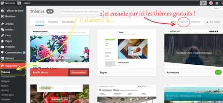 Un joli thème, oui mais gratuit ! Un joli thème, oui mais gratuit !