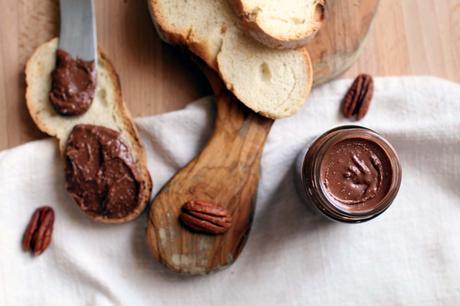 Pâte à tartiner express aux noix de pécan et sirop d’agave pate tartiner pecan sirop agave