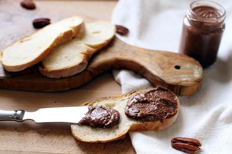 Pâte à tartiner express aux noix de pécan et sirop d’agave pate tartiner noix de pecan sirop agave