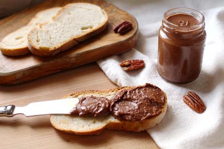 Pâte à tartiner express aux noix de pécan et sirop d’agave pate tartiner noix de pecan