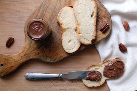 Pâte à tartiner express aux noix de pécan et sirop d’agave pate tartiner pecan