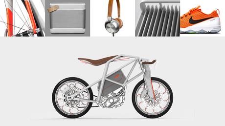 PROJET ÉTUDIANT : KTM ION 2 roues futuriste par Daniel Brunsteiner