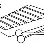 dessin de xylophone