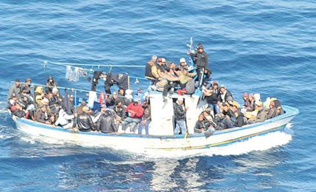103 harraga  Algériens secourus au large de l'Espagne
