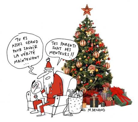 Père Noël fiction ou réalité ? http://www.leparisien.fr/magazine/plaisir/psycho-quand-le-pere-noel-n-existe-plus-11-12-2012-2398769.php