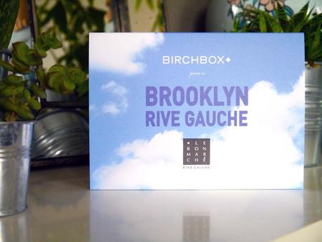 Birchbox Brooklyn Rive gauche - Charonbelli's blog beauté
