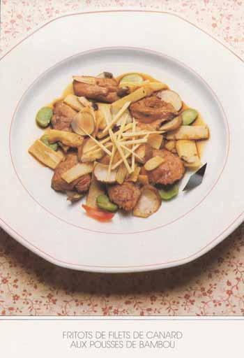 Filets de canard frits aux pousses de bambou fritotsw