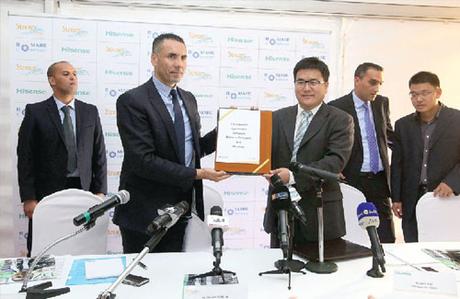 Partenariat Bomare Company et le chinois HISENSE : Stream System présente le premier smartphone « made in bladi » Partenariat Bomare Company et le chinois HISENSE : Stream System présente le premier smartphone « made in bladi »