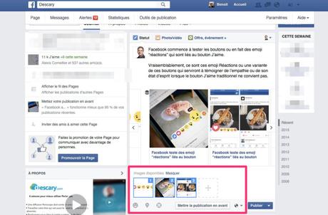 Facebook déploie les carrousels de photos sur les publications de Pages Facebook déploie les carrousels de photos sur les publications de Pages