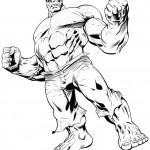 dessin de hulk