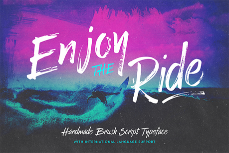 Enjoy the Ride - Typeface - Vintage Design Co.