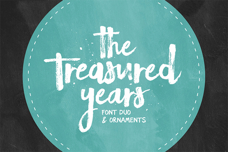 The Treasured Years Font Duo + Bonus - Set Sail Studios