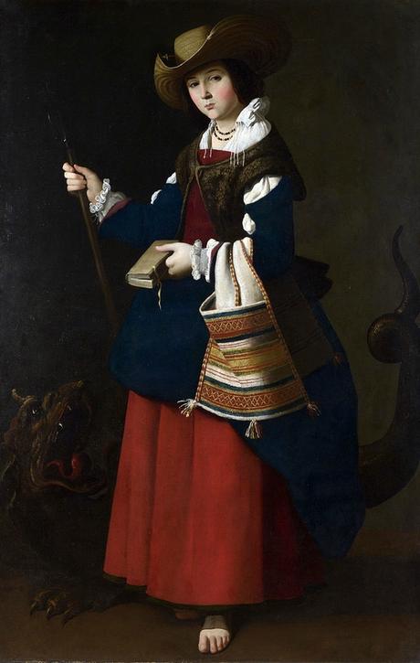 ZURBARAN 1631 ste marguerite
