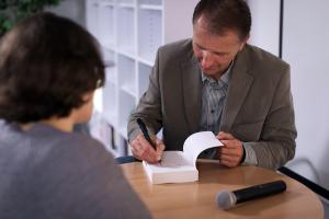 Quand les lecteurs de Babelio rencontrent Paul Colize Colize6Oct15_SteveWells_56