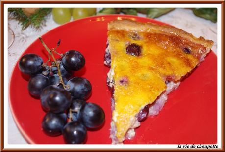 TARTE AUX RAISINS MIGAINE AUX AMANDES tarte aux raisins-39